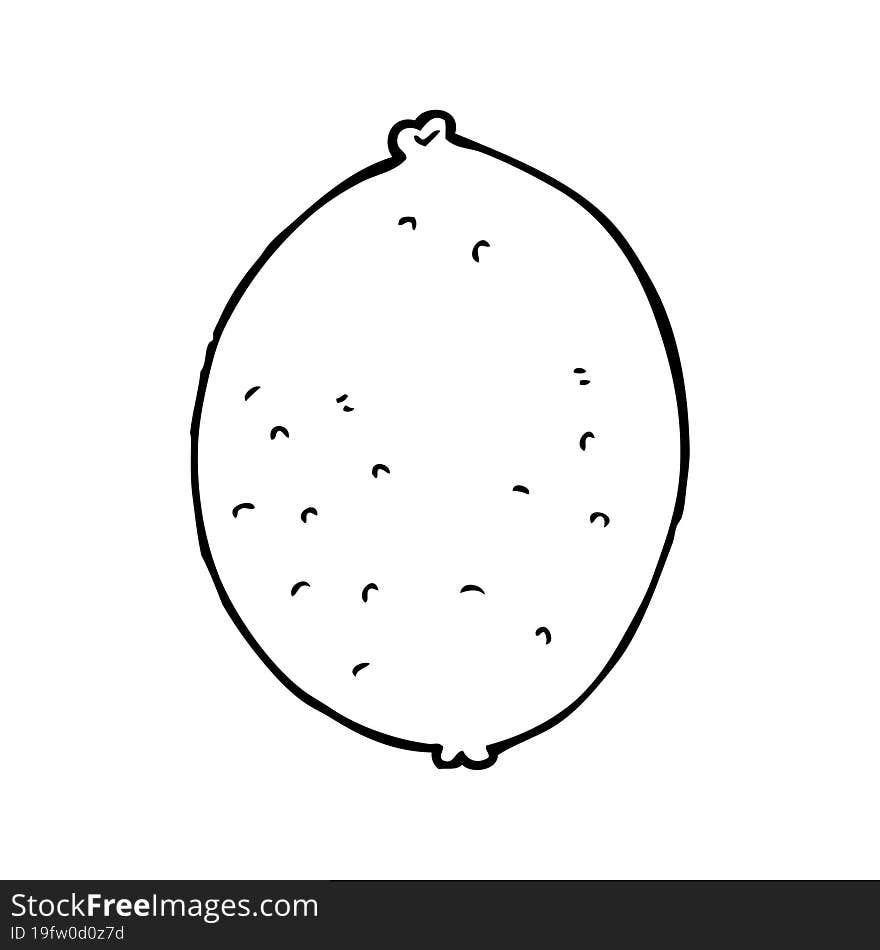 cartoon lemon