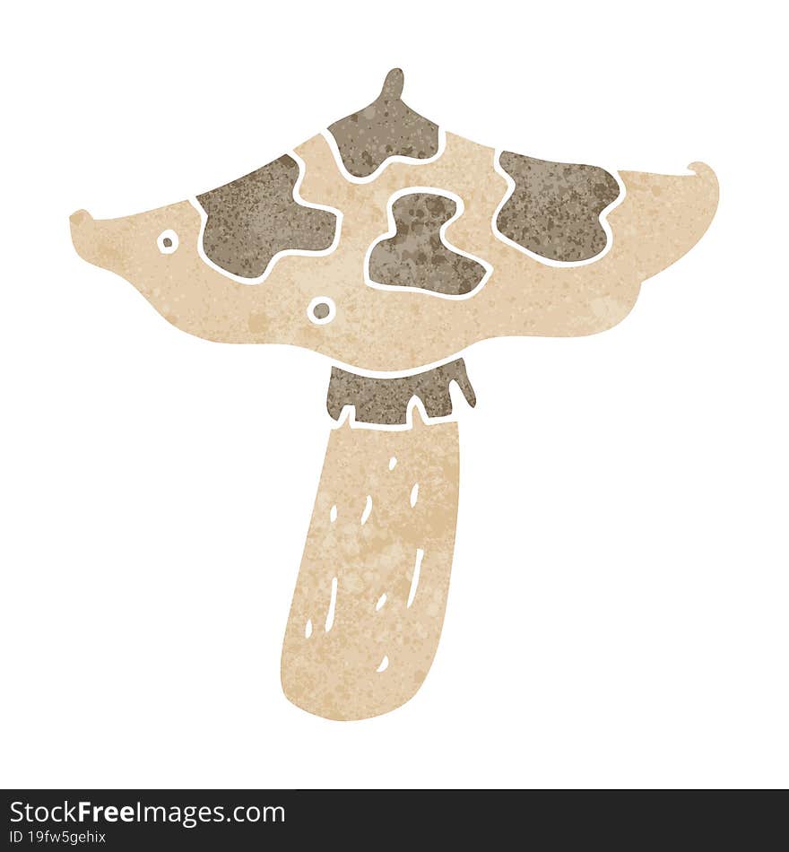 cartoon toadstool