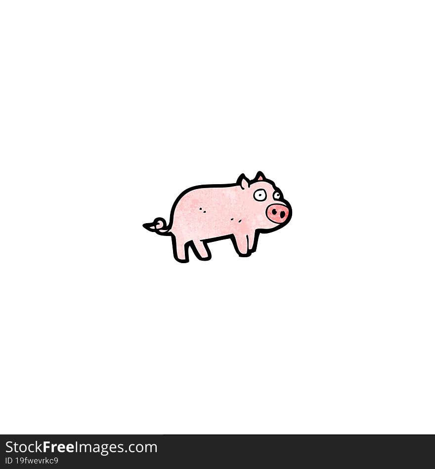 Cartoon Piglet