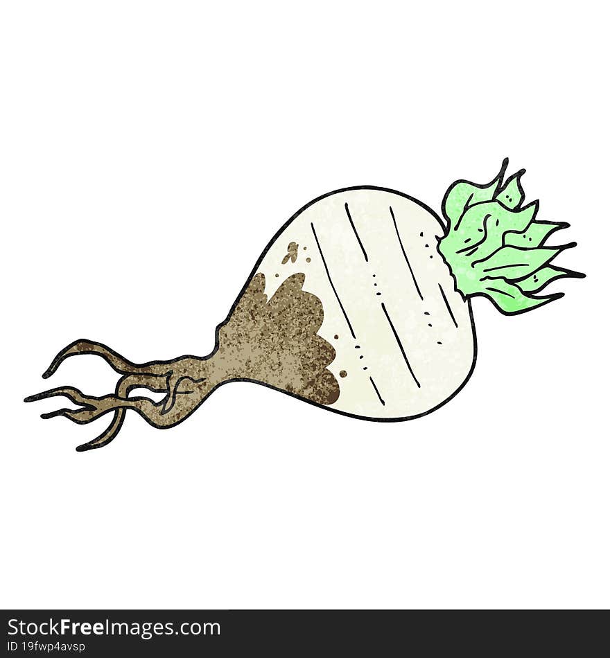 texture cartoon turnip