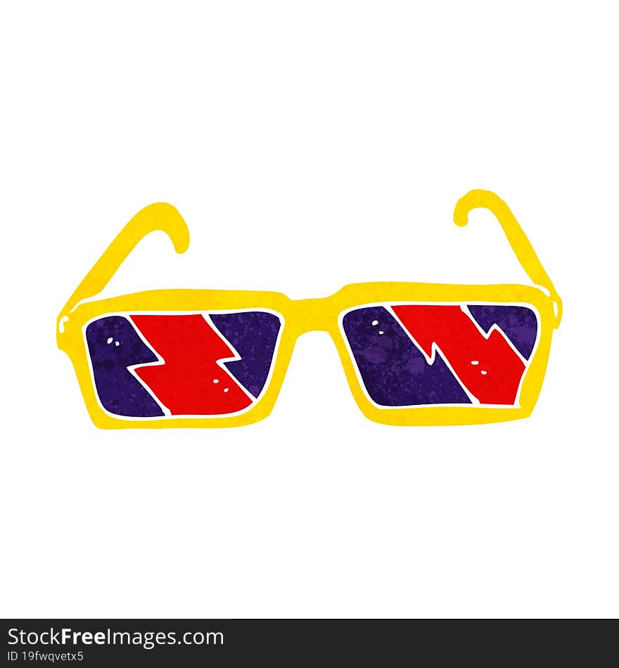 cartoon sunglasses