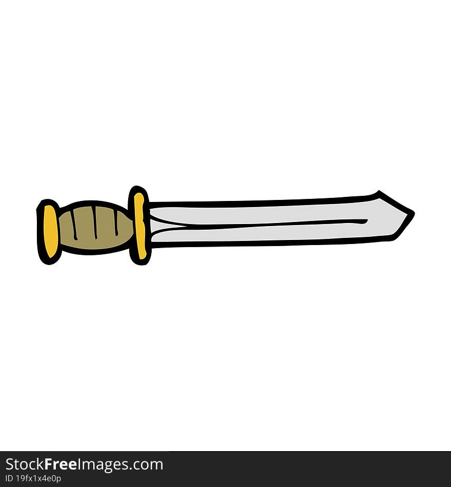 Cartoon Sword