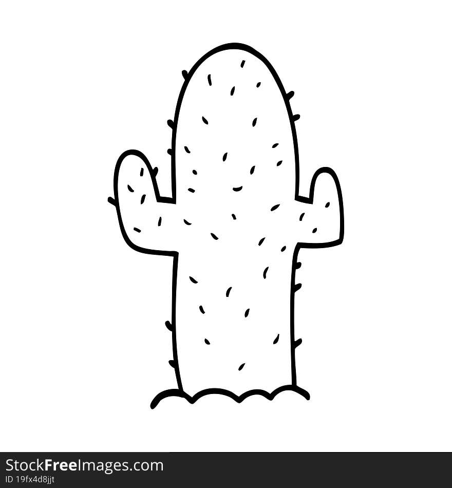 cartoon cactus