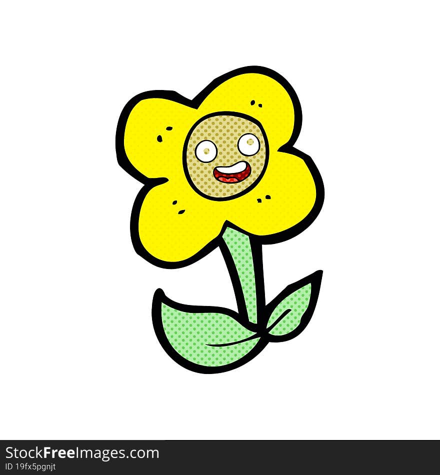 cartoon flower