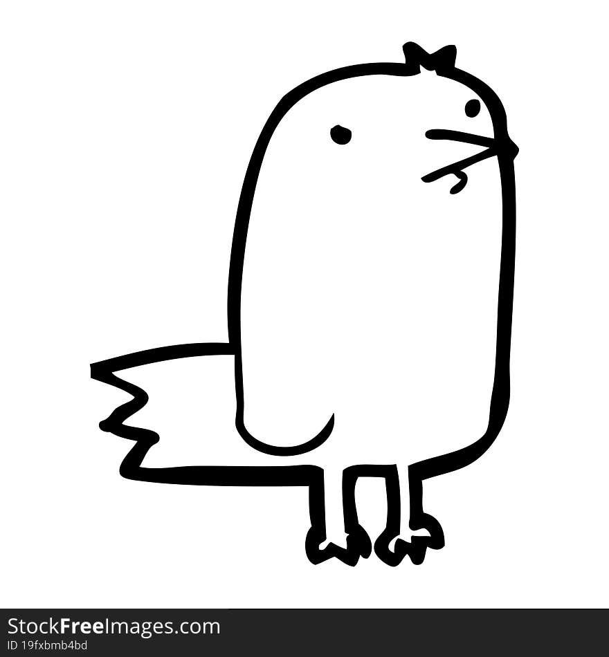 Cartoon Bird