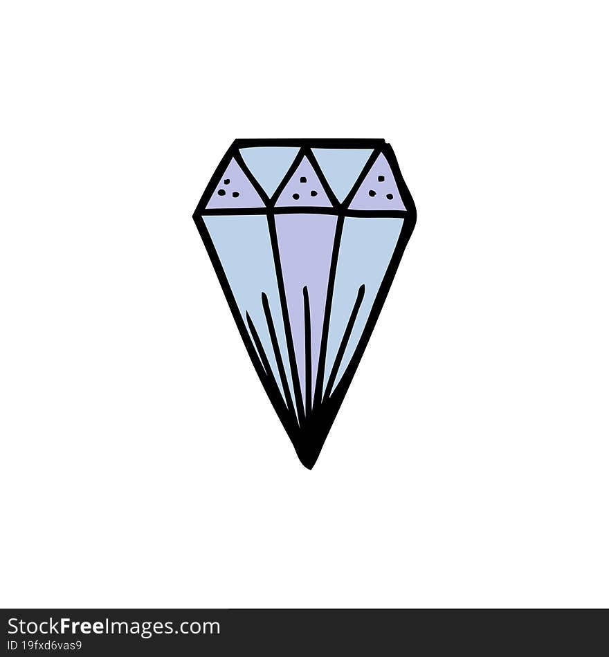 cartoon diamond symbol