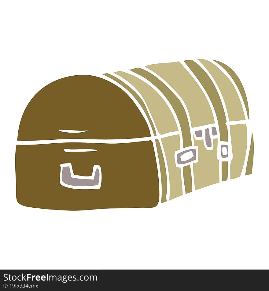 Cartoon Doodle Travel Chest