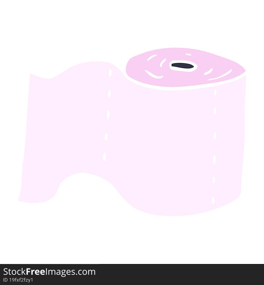 Cartoon Doodle Toilet Roll