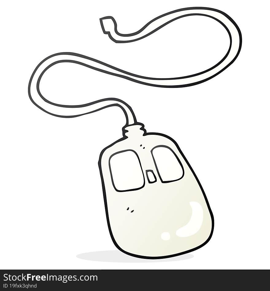 cartoon computer mouse