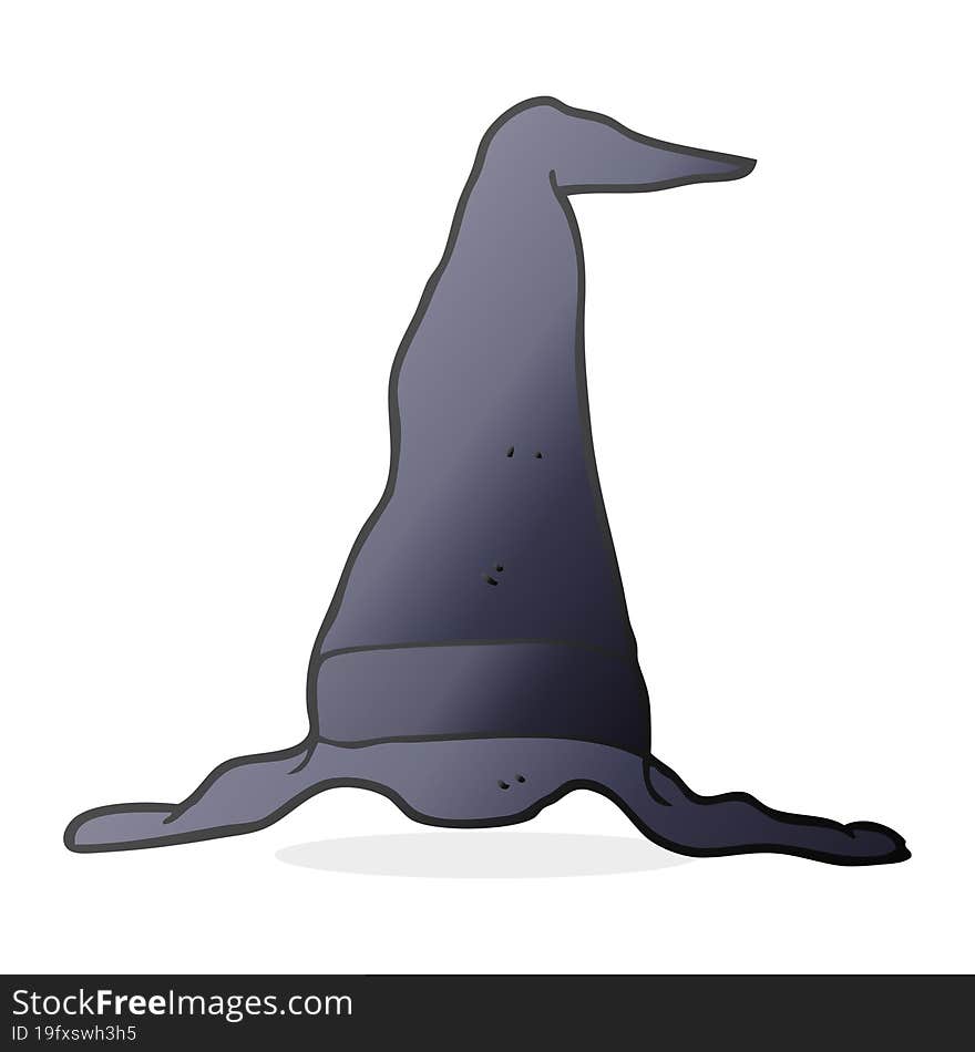 Cartoon Witch S Hat