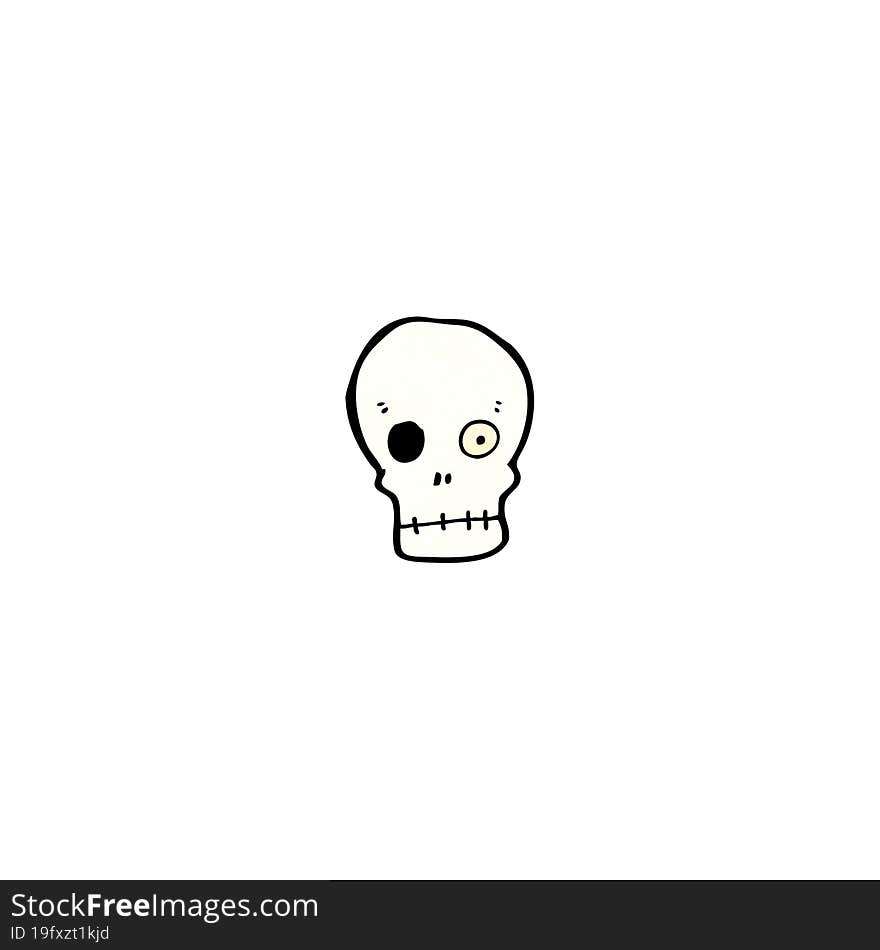 Cartoon Skull