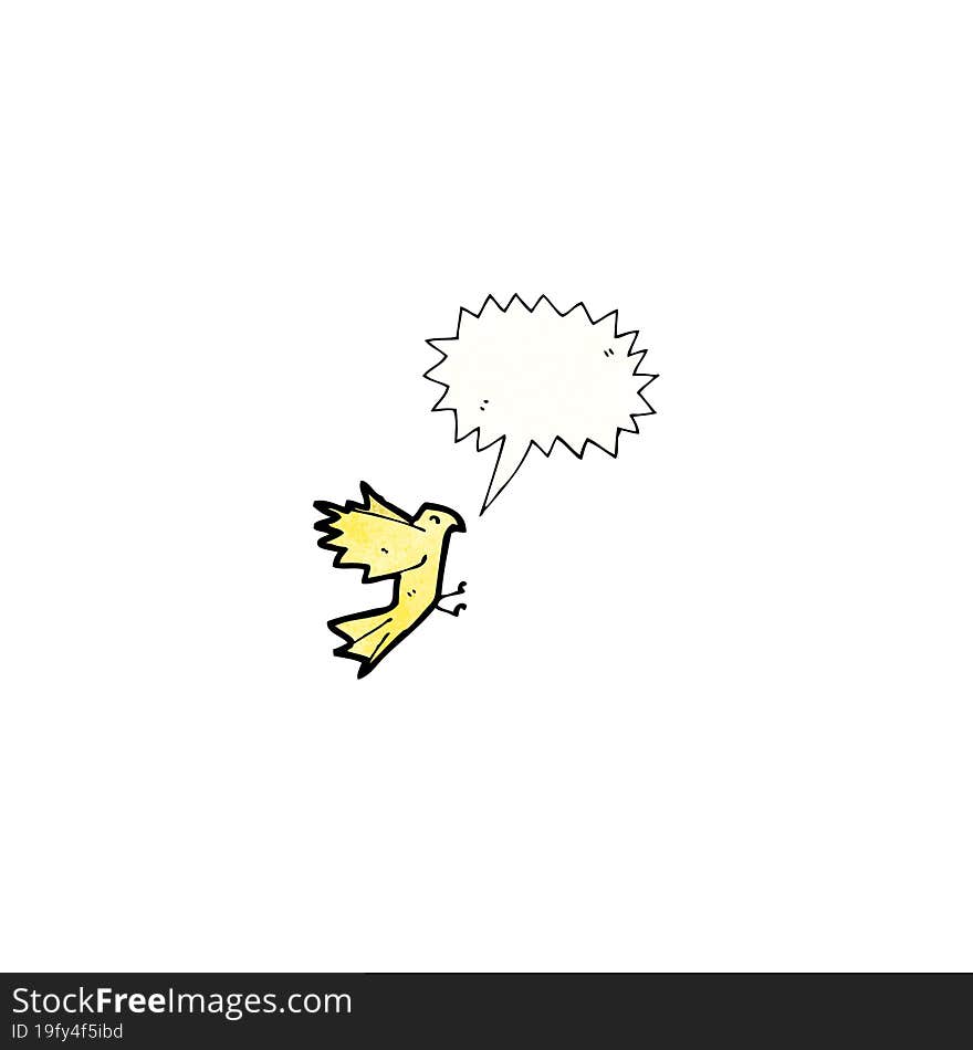 Flying Bird Cartoon