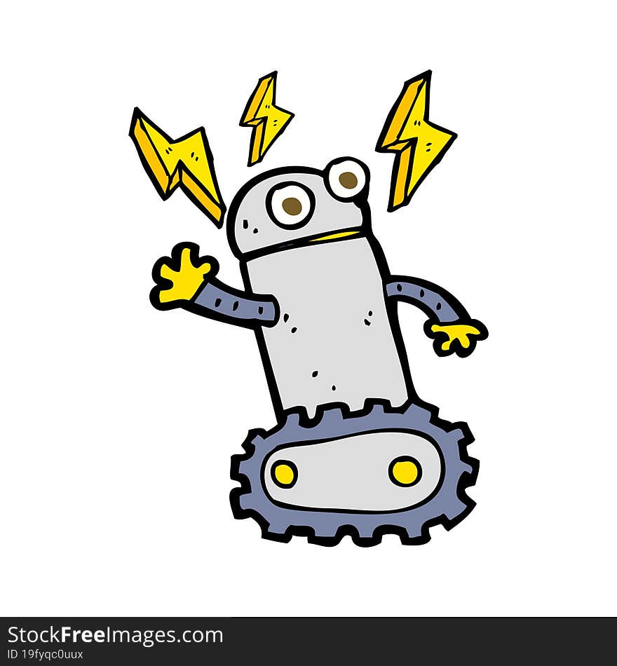 Cartoon Robot