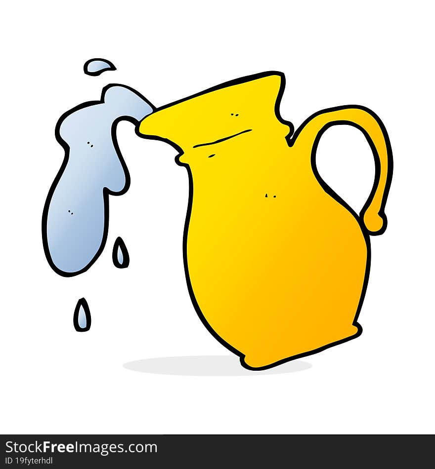 Cartoon Water Jug