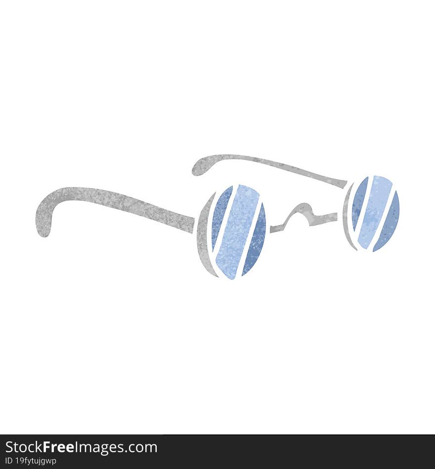 retro cartoon spectacles