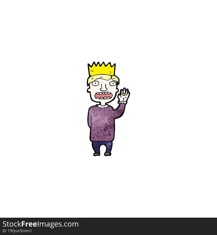 cartoon prince