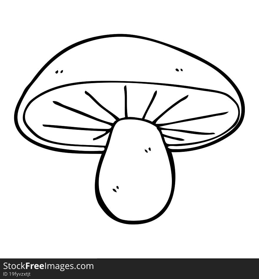 cartoon mushroom