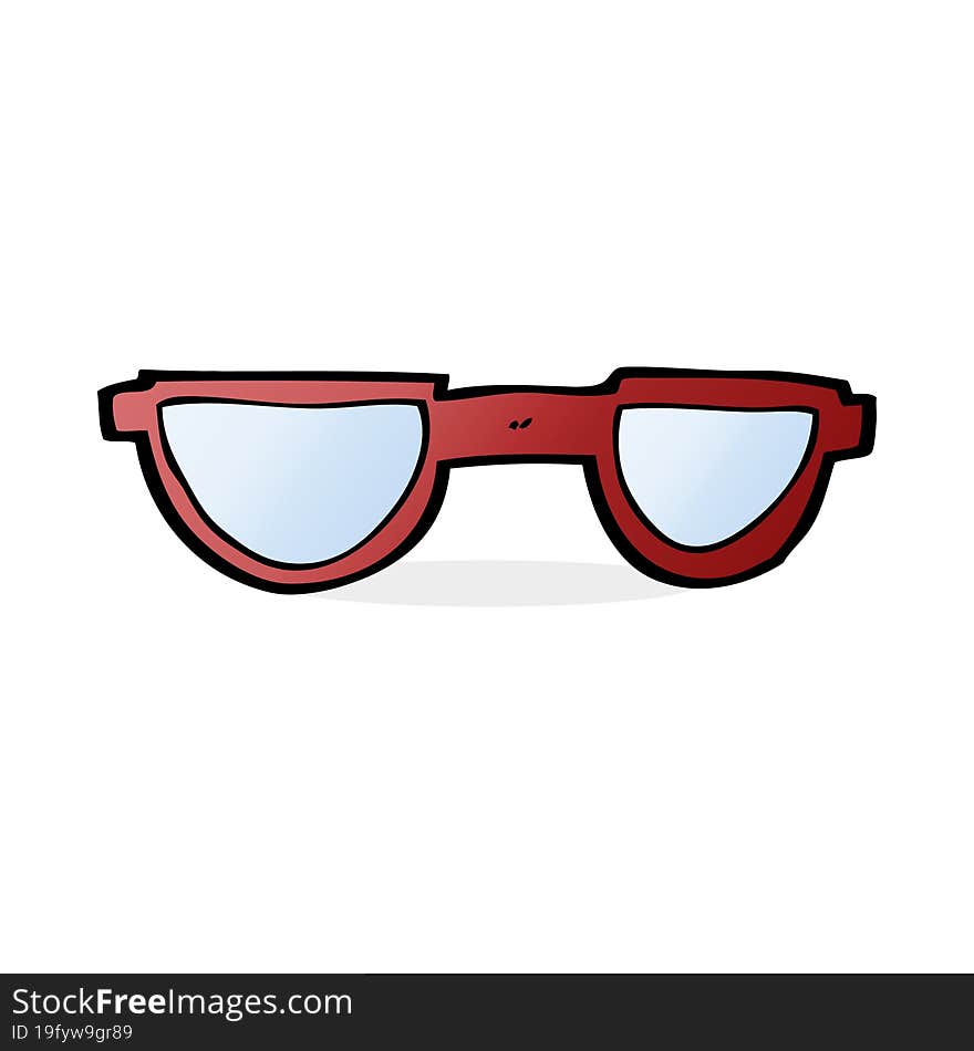 cartoon glasses