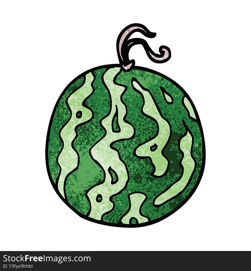 Cartoon Doodle Melon