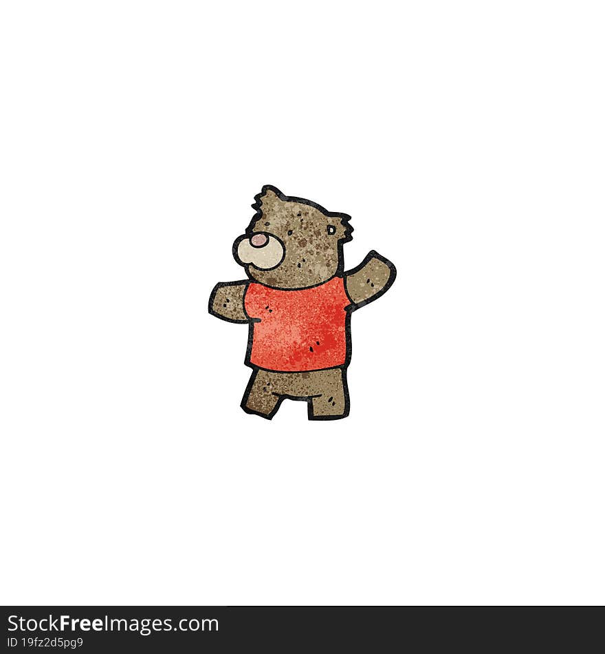 cartoon teddy bear