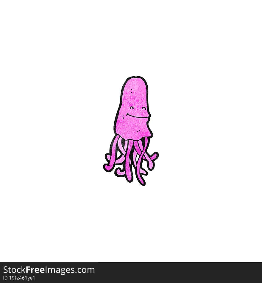 cartoon jellyfish