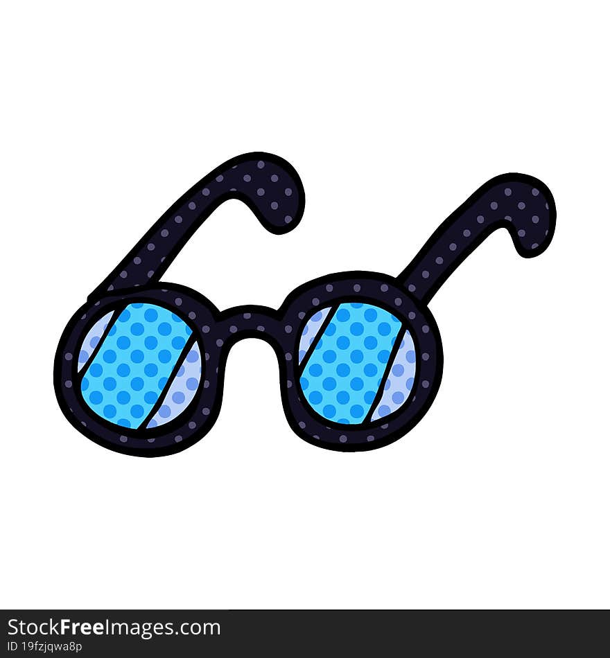 Cartoon Doodle Spectacles