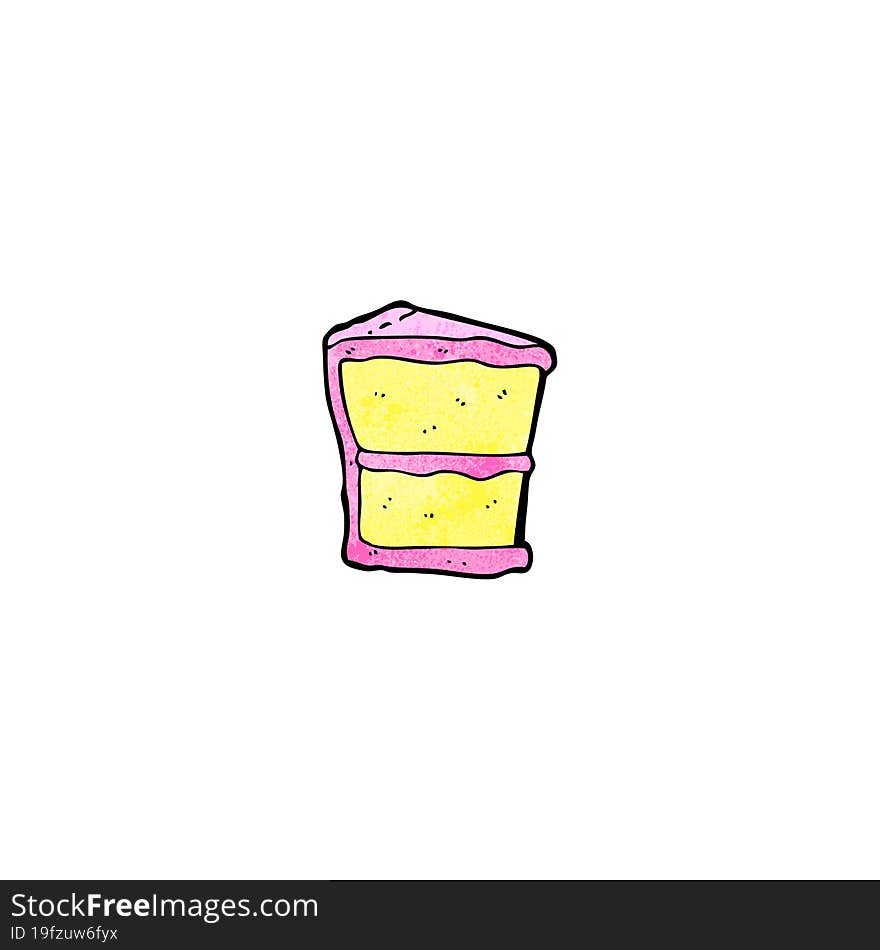 Slice Of Cake Cartoon