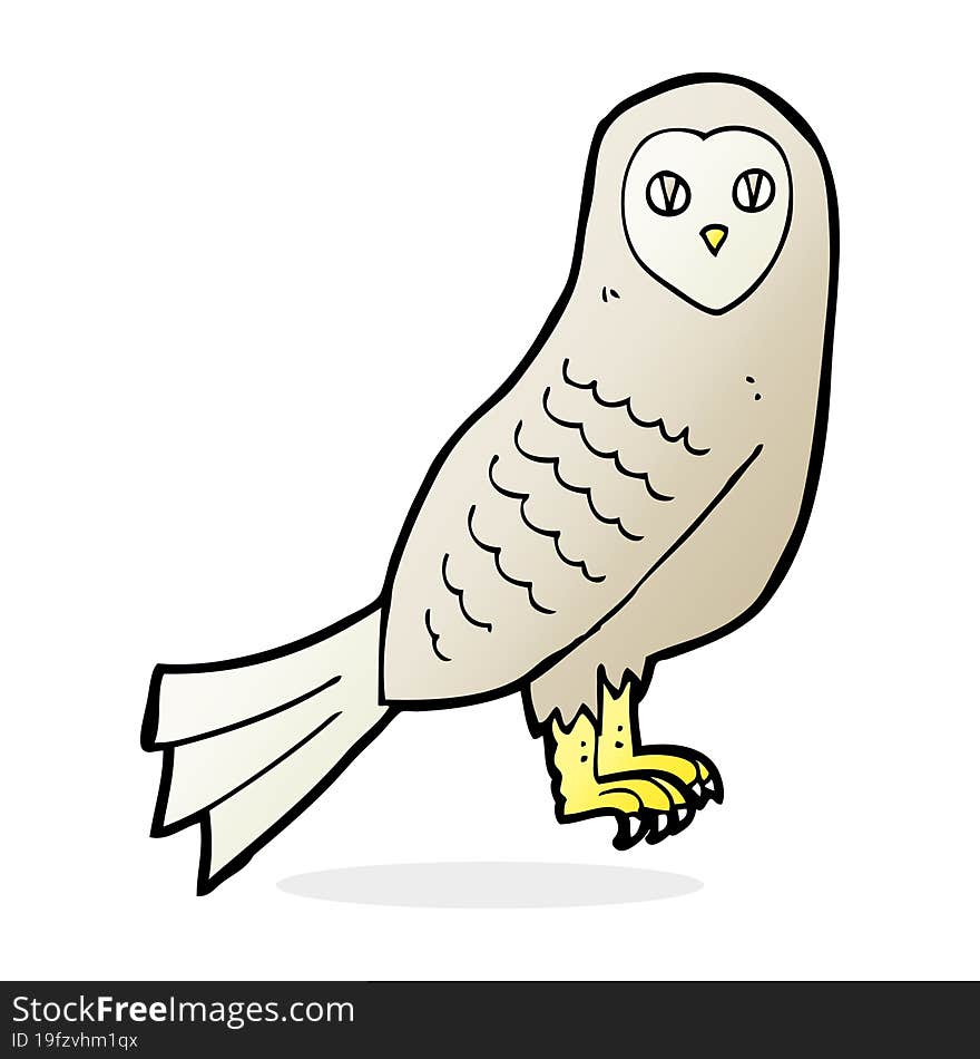 cartoon owl