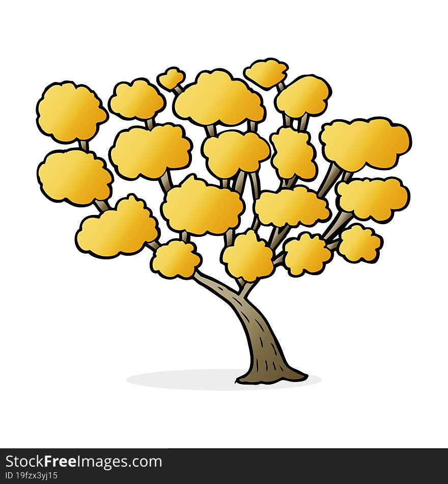 cartoon tree