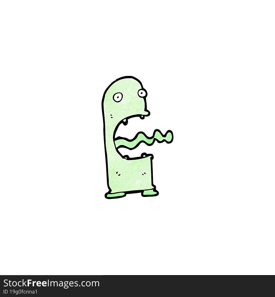 cartoon spooky ghost