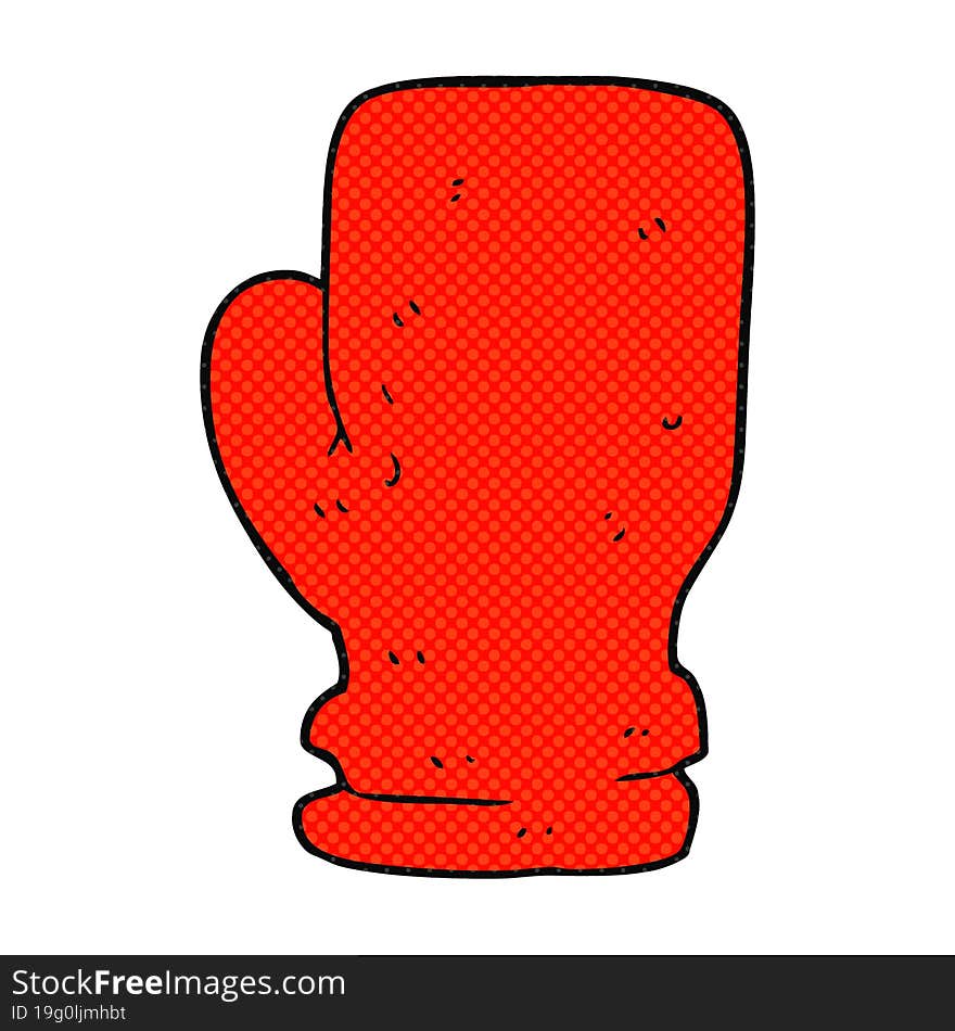 Cartoon Boxing Glove