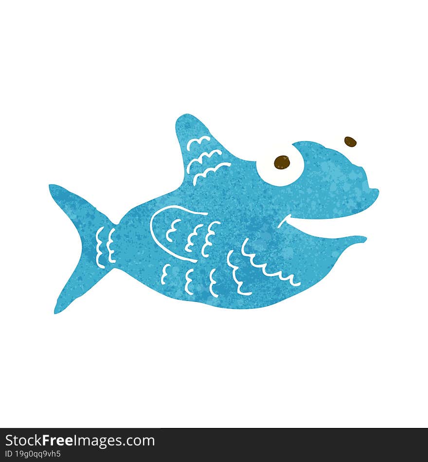 Cartoon Happy Fish