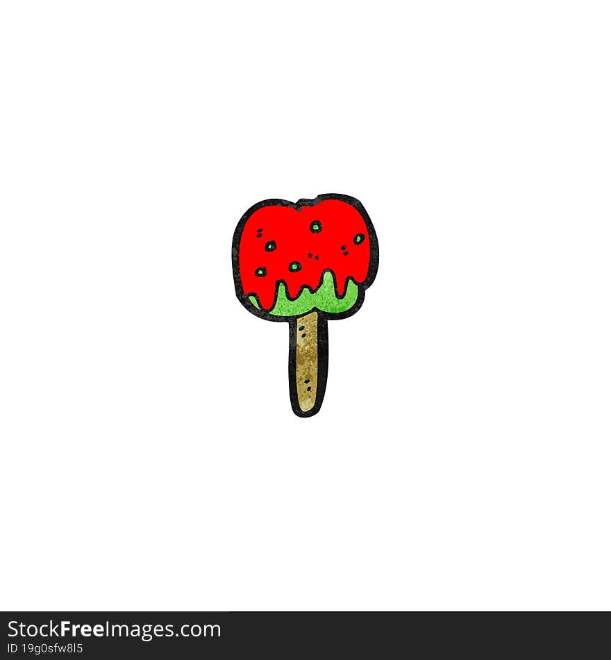 Cartoon Toffee Apple