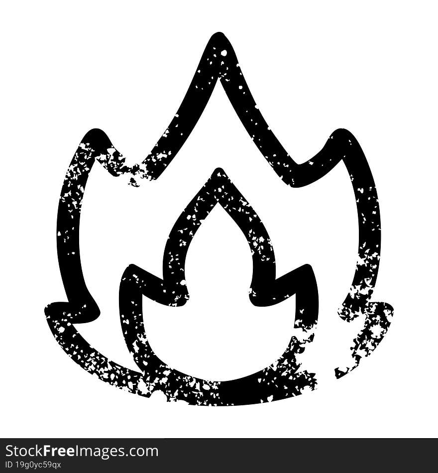 Simple Flame Icon