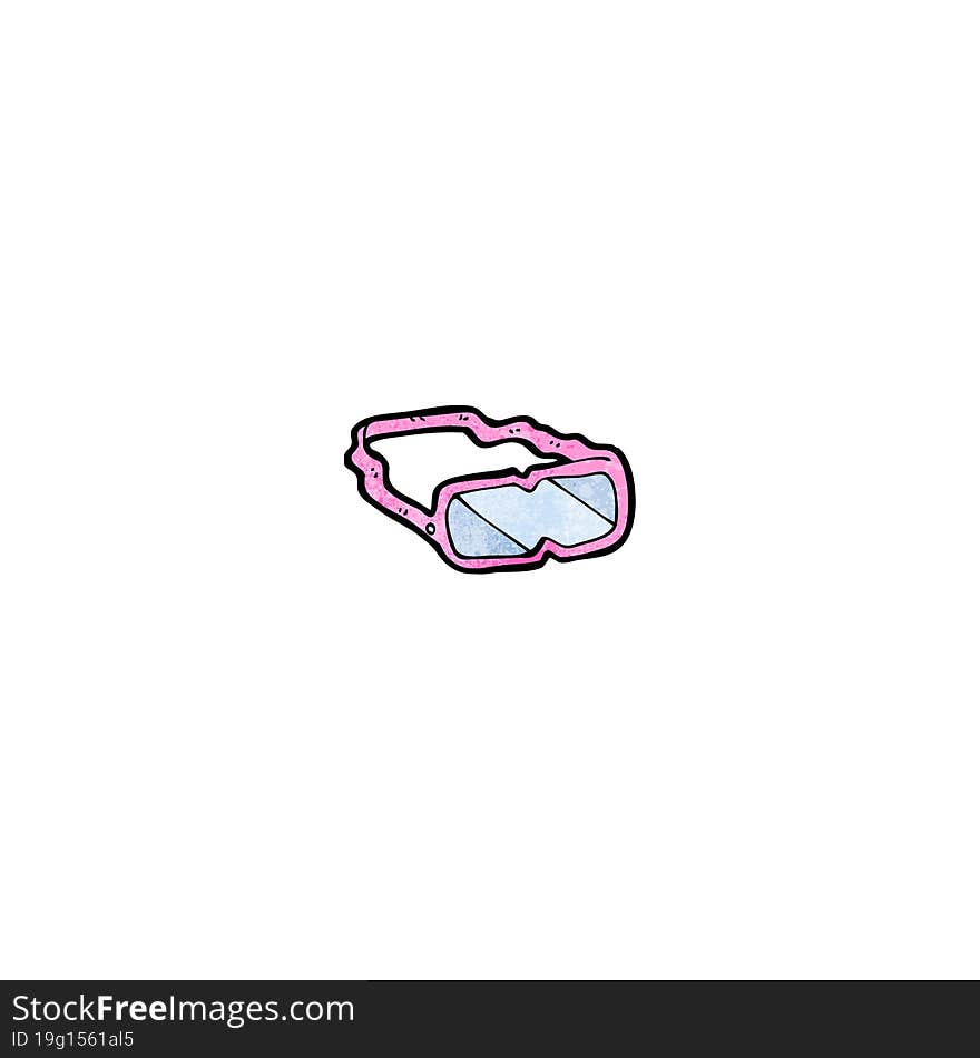 cartoon protective goggles