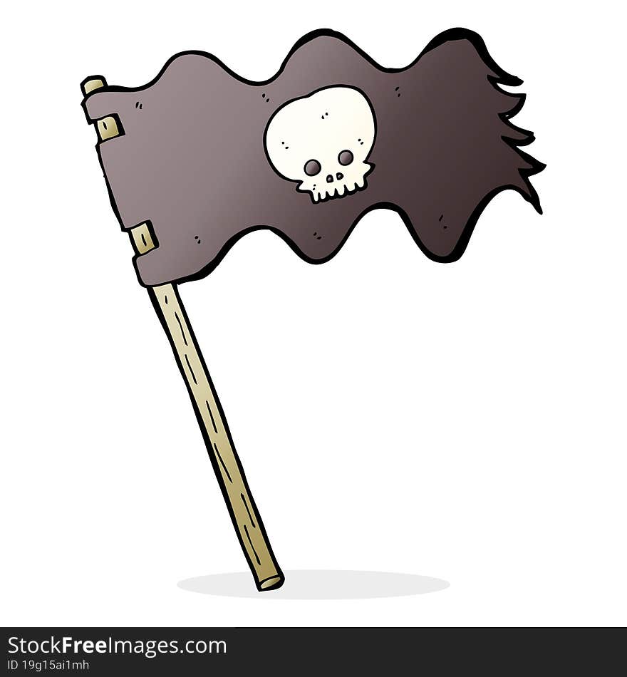 cartoon pirate flag