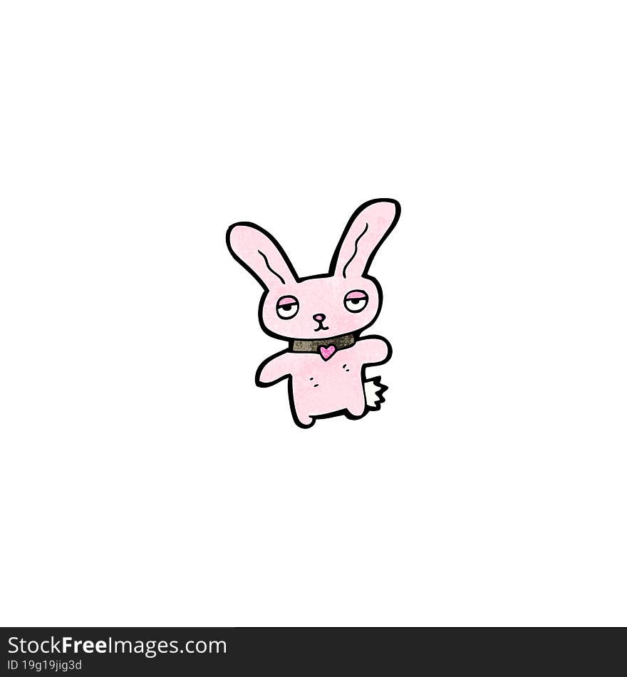 Cartoon Pink Bunny Rabbit