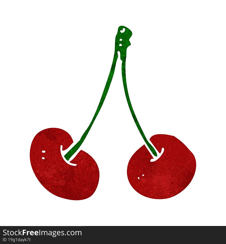 cartoon cherries