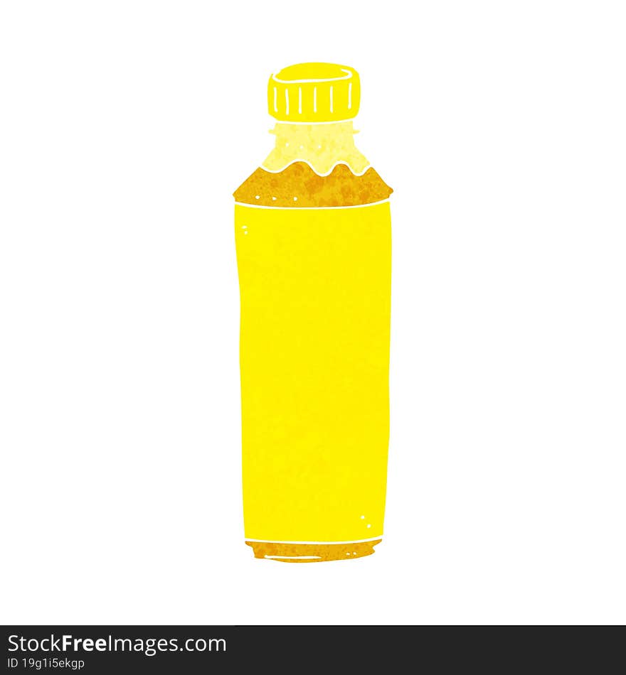 cartoon juice bottle