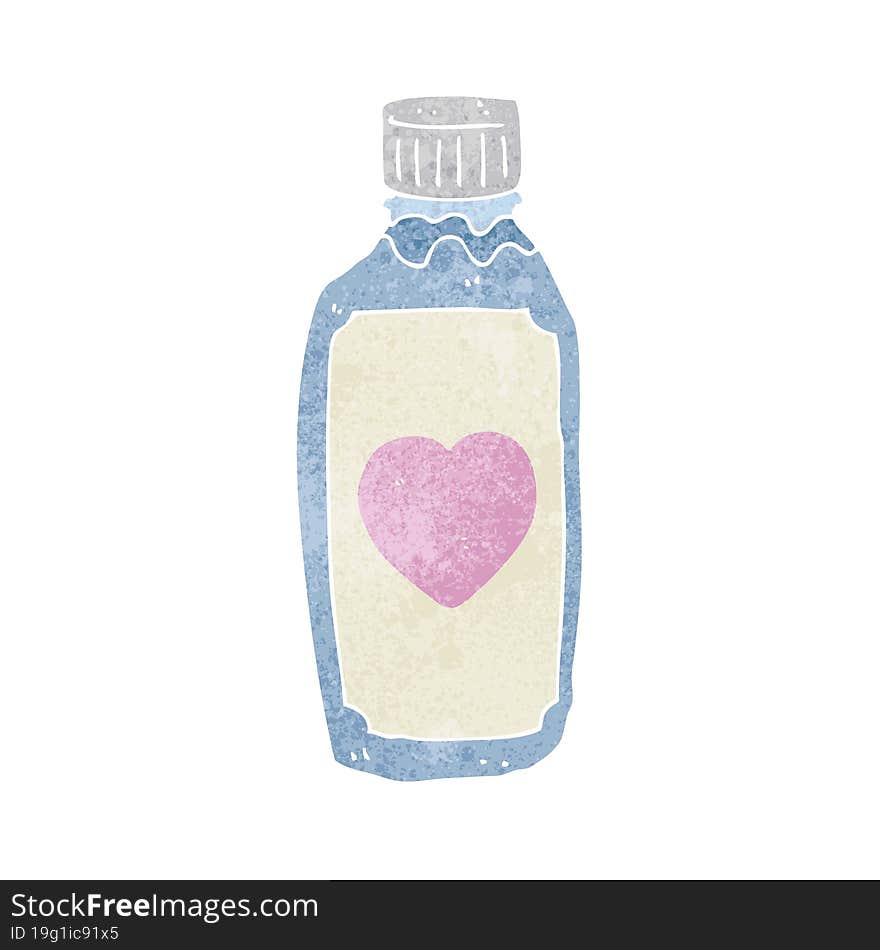 cartoon love potion