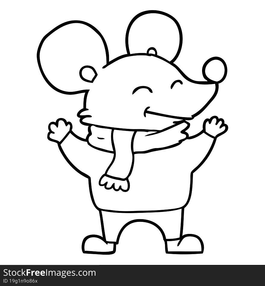 cartoon mouse. cartoon mouse