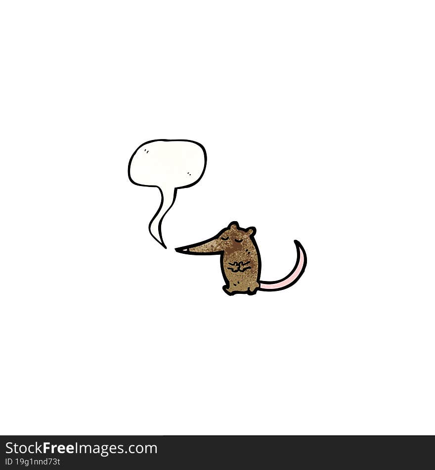 Cartoon Talking Mouse