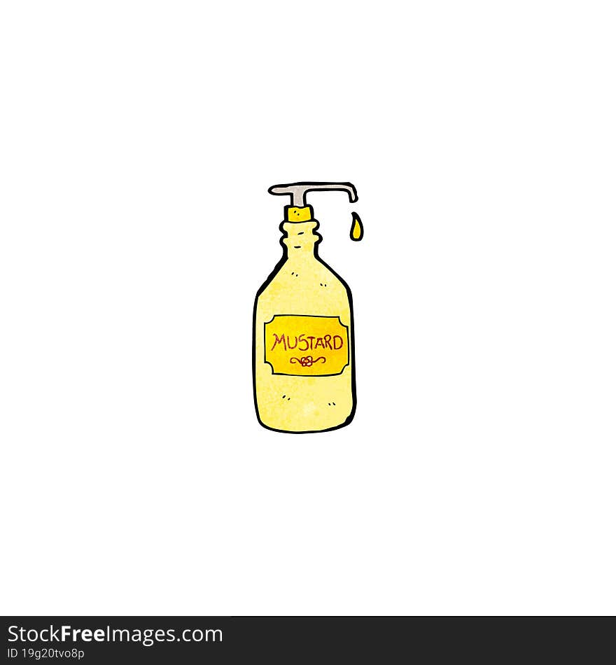 mustard bottle