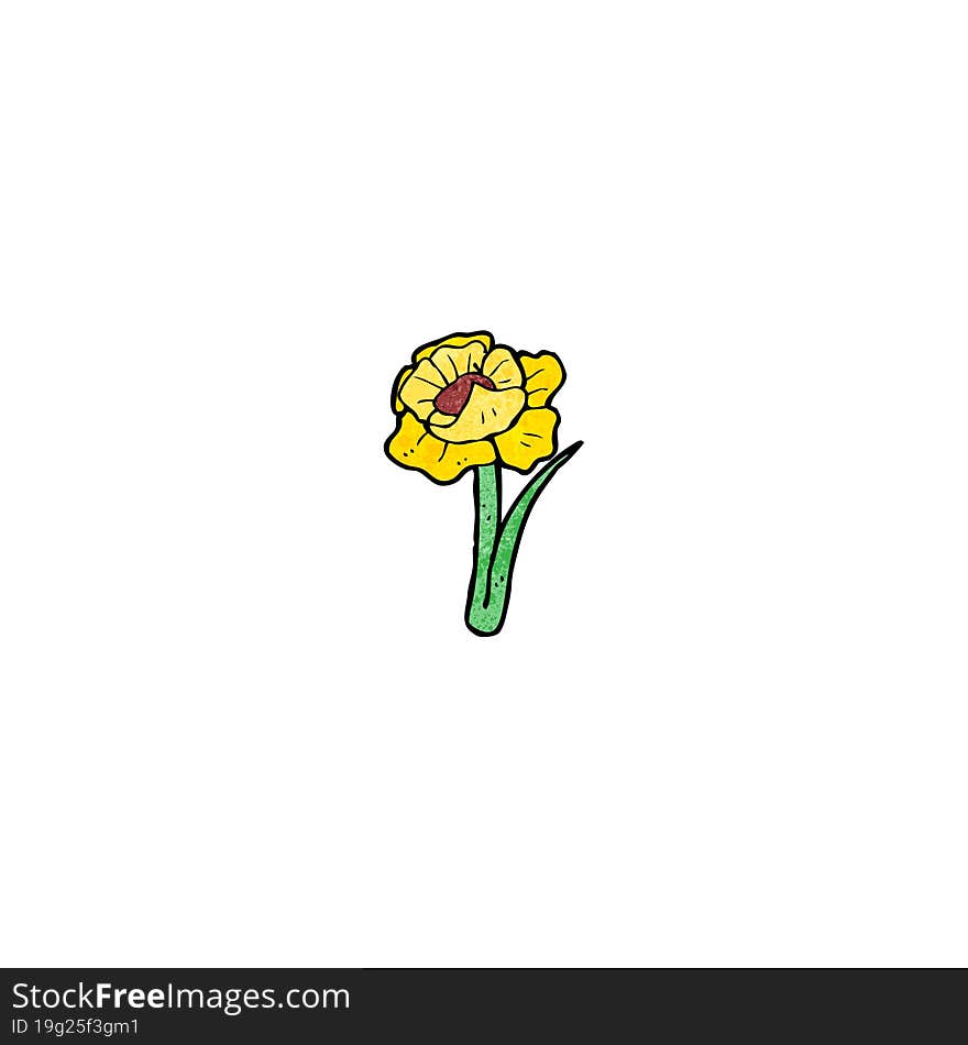 cartoon flower