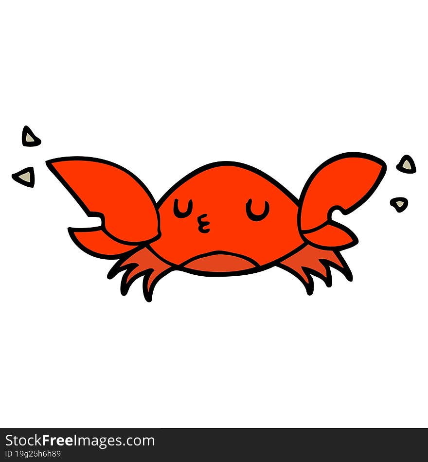 cartoon crab