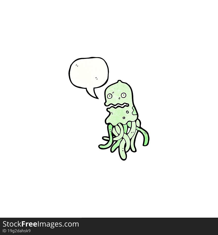 cartoon jellyfish