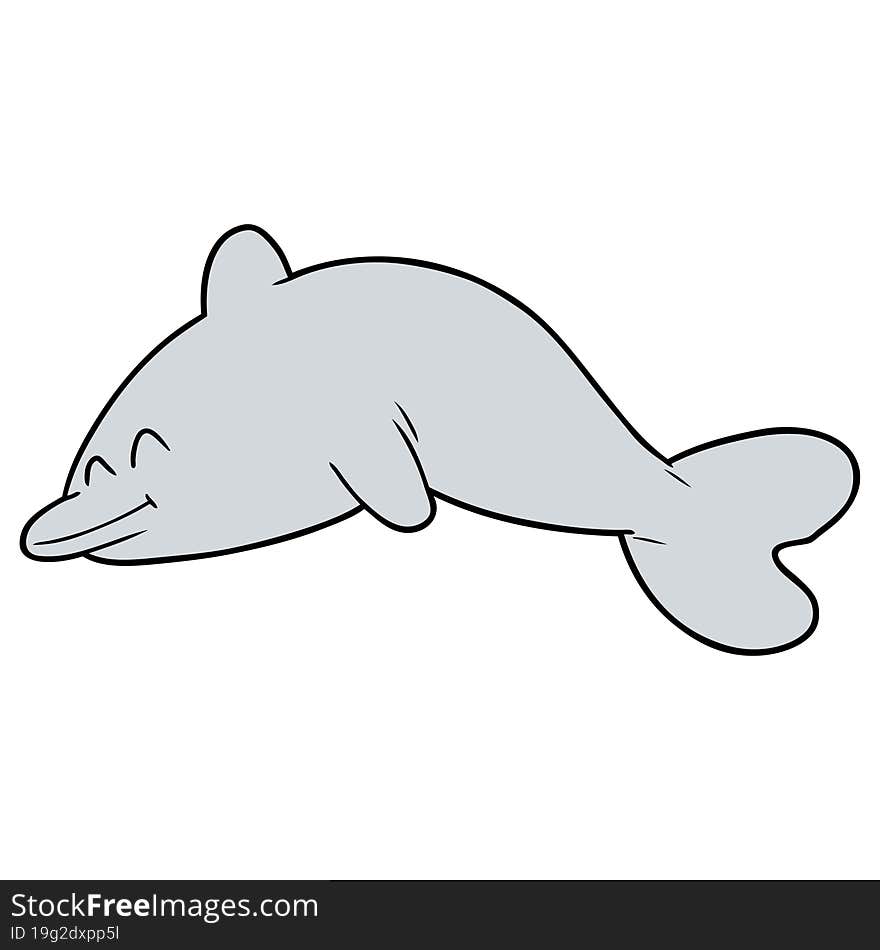 cartoon dolphin. cartoon dolphin