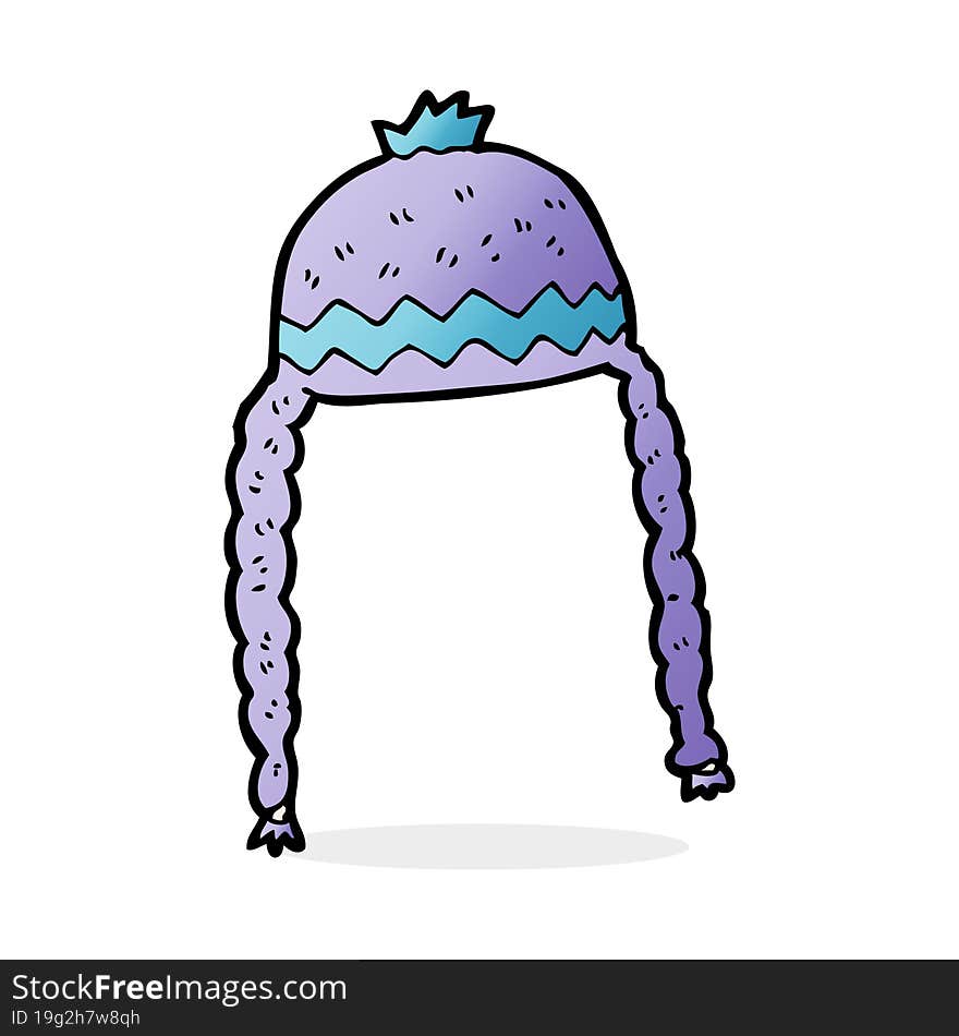 cartoon cool hat