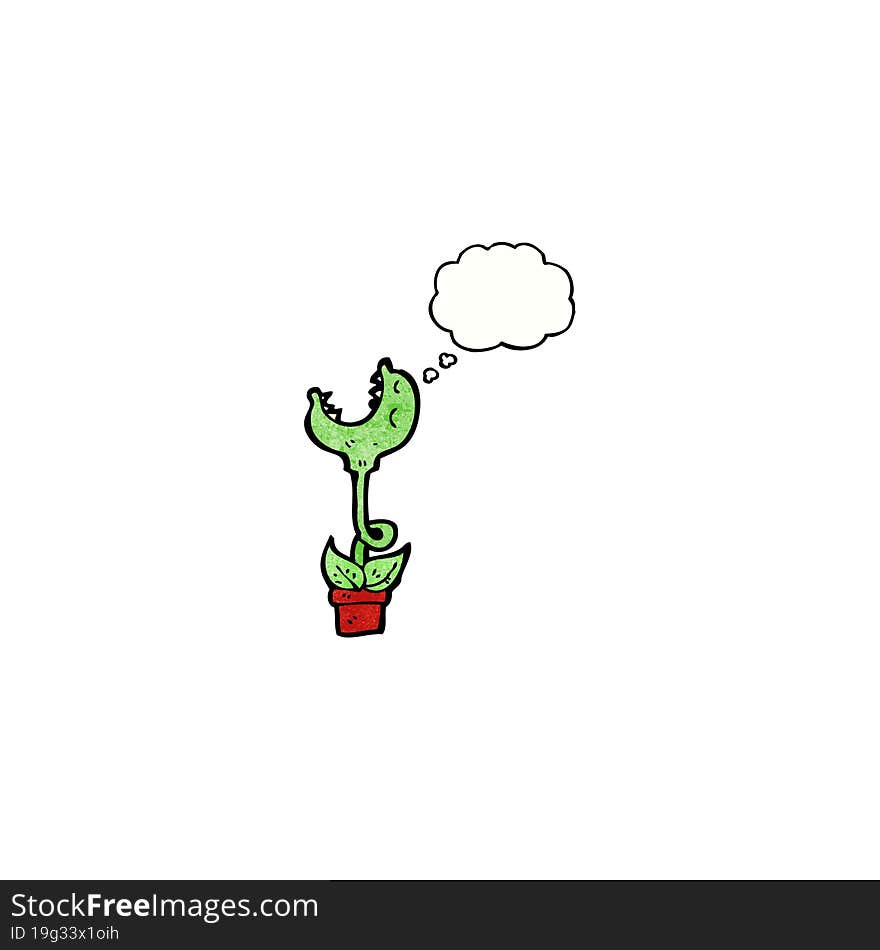 cartoon venus fly trap