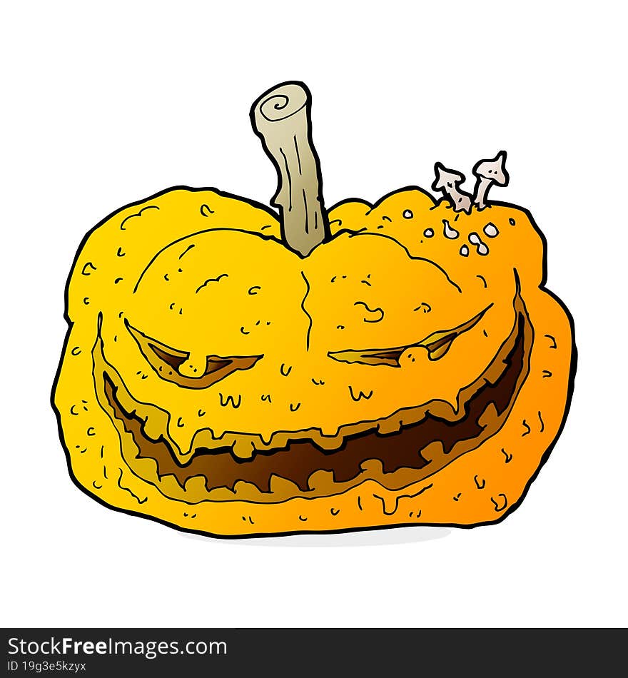 Cartoon Halloween Pumpkin